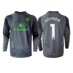 Fotbalové Dres Manchester United Altay Bayindir #1 Brankářské Venkovní Oblečení 2025-26 Dlouhý Rukáv